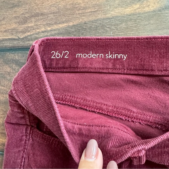 LOFT Modern Skinny Corduroy Pants - Picture 5 of 7
